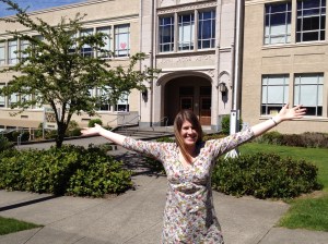 Me at Kindergarten Cop school